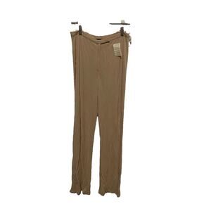 MAG Pants Sz‎ 8 Tan Light Weight Flowy Trouser Dress Pants